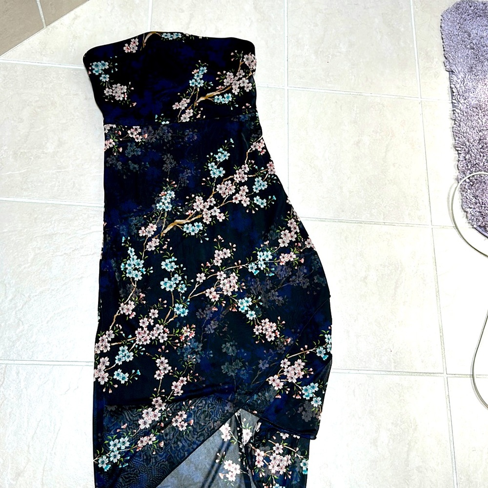 Charlotte Russe size medium strapless dress preowned